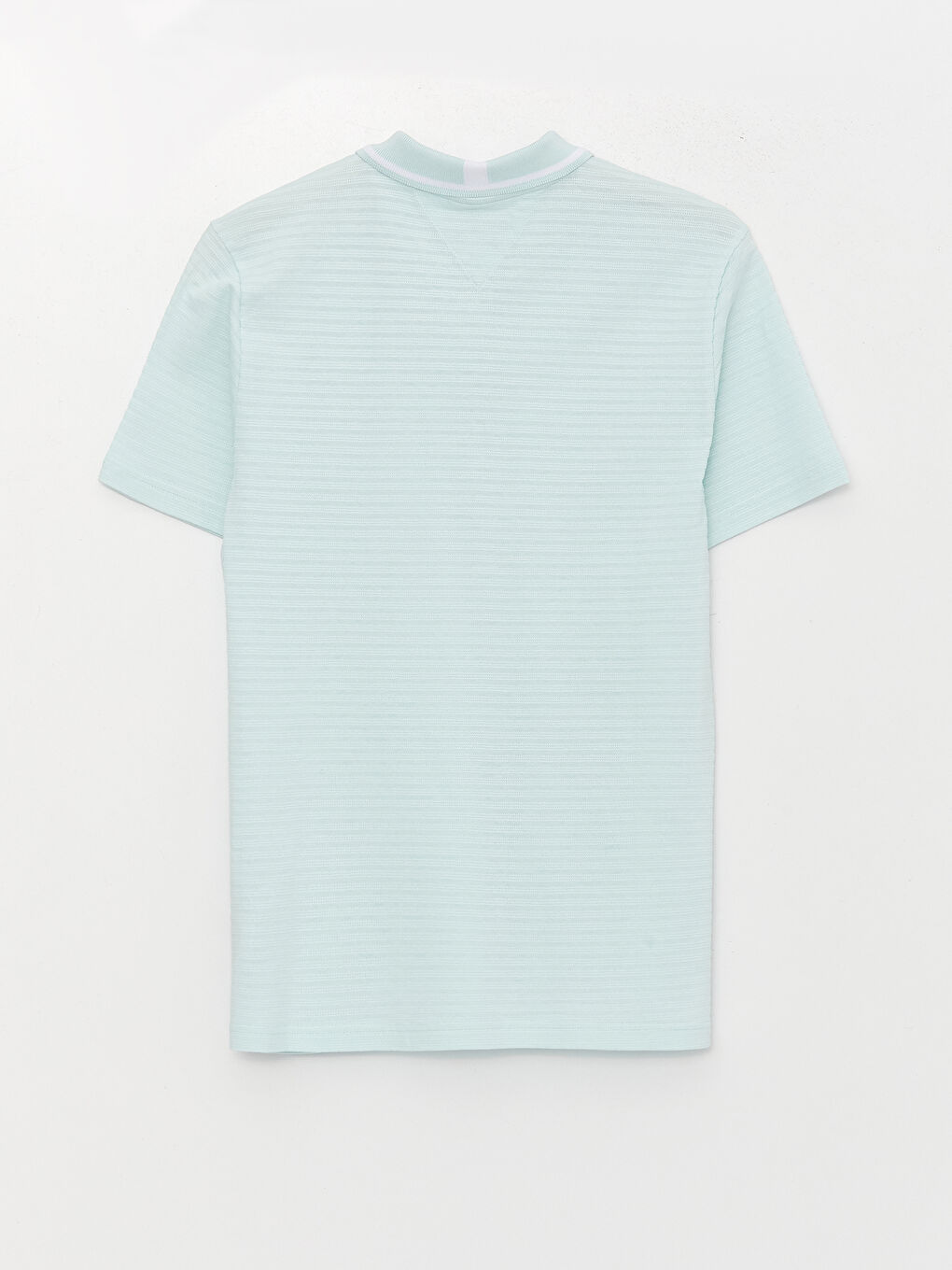 Polo Neck Short Sleeve Jersey Men's T-Shirt-6