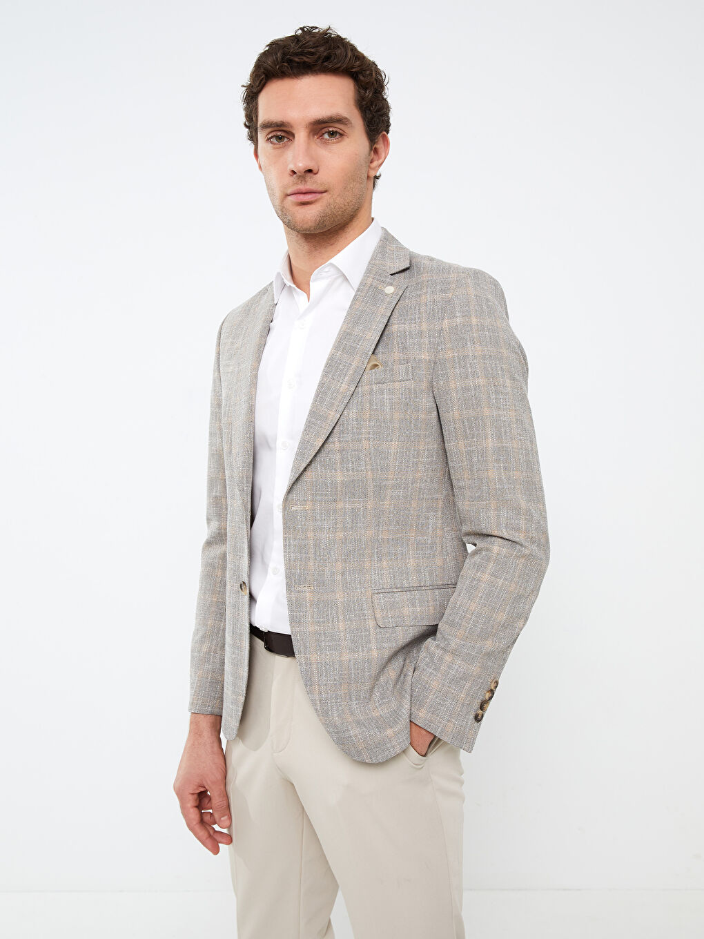 Slim Fit Men's Blazer Jacket