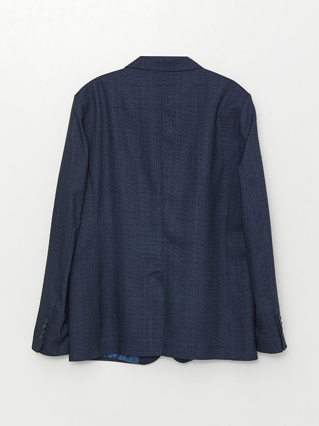 Lacivert Standart Kalıp Erkek Blazer Ceket-6