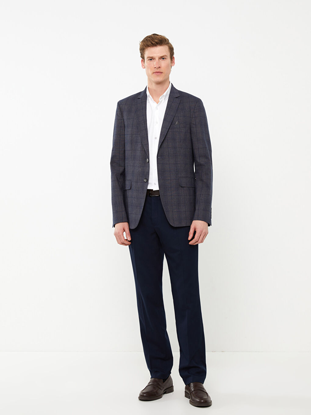 LCWAIKIKI Classic Regular Fit Men's Blazer Jacket -S3CB45Z8-GDU