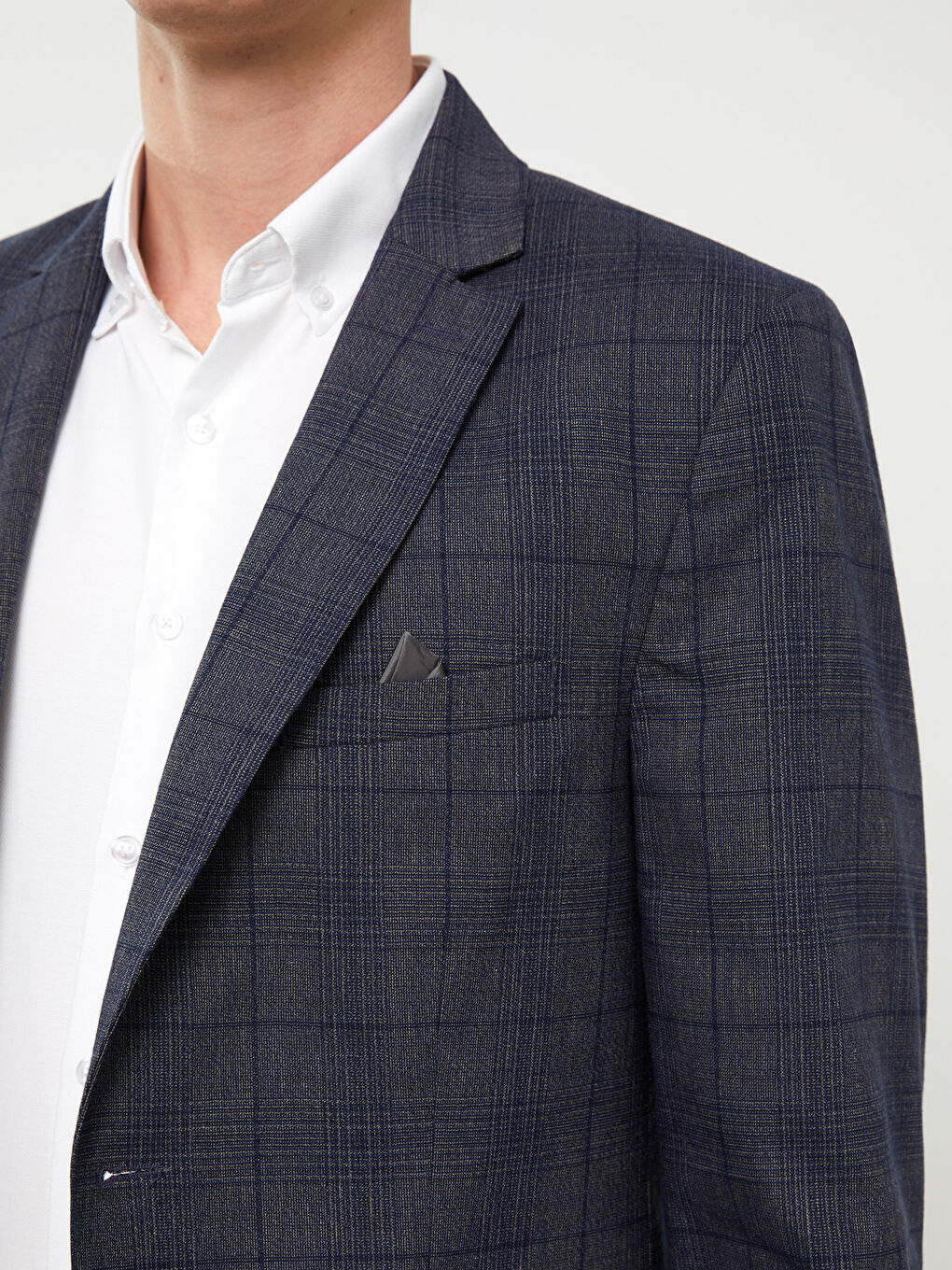 LCWAIKIKI Classic Regular Fit Men's Blazer Jacket -S3CB45Z8-GDU