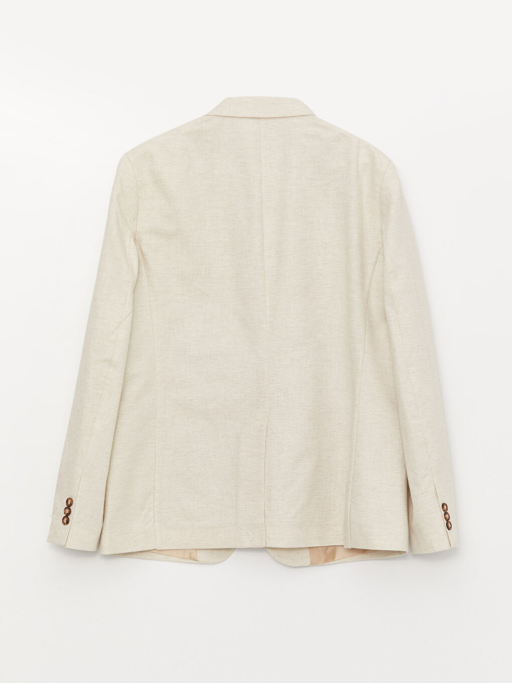 LCWAIKIKI Classic Dar Kalıp Keten Karışımlı Erkek Blazer Ceket -S3CB46Z8-S2R