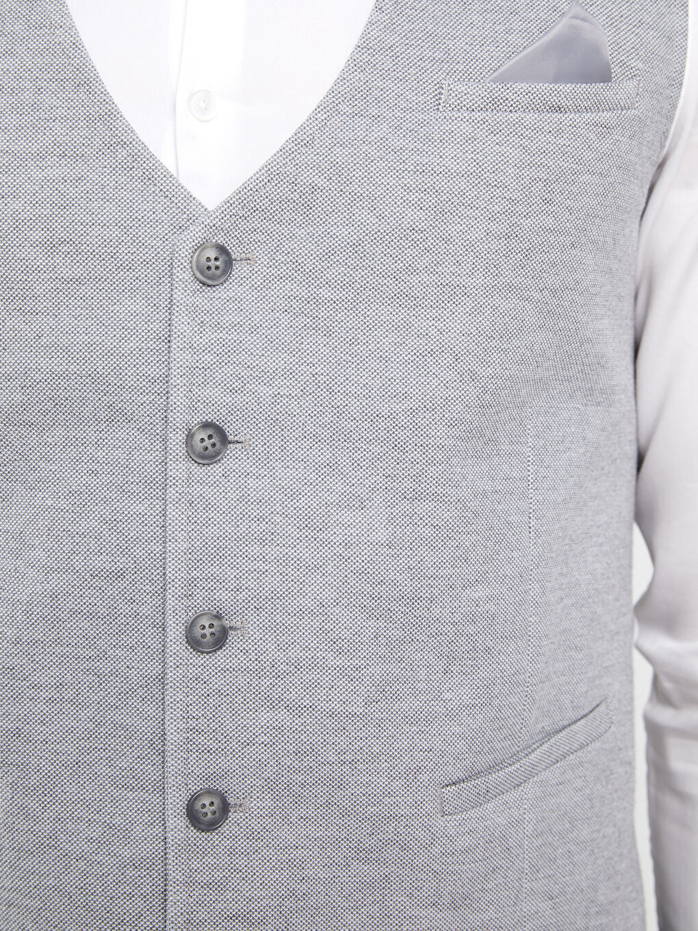 LCWAIKIKI Classic Slim Fit Classic Men's Vest -S3CB48Z8-GDU