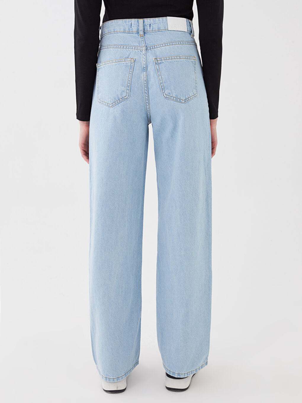 XSIDE High Waisted Wideleg Women's Jeans -S3CB69Z8-K9M