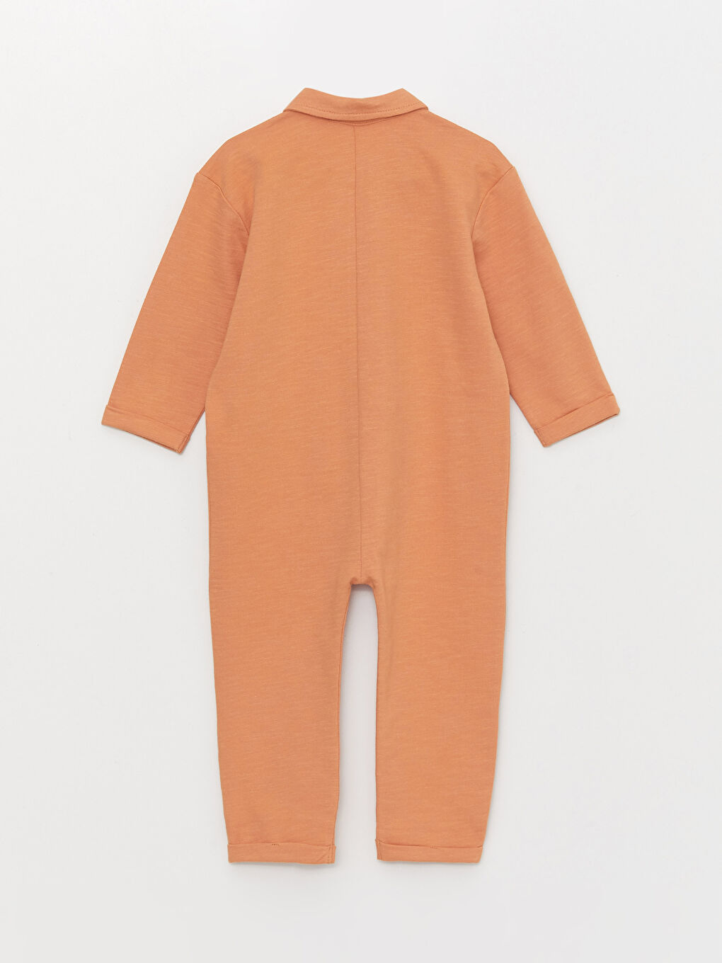 Shirt Collar Long Sleeve Basic Baby Boy Rompers -S3CB71Z1-GJV