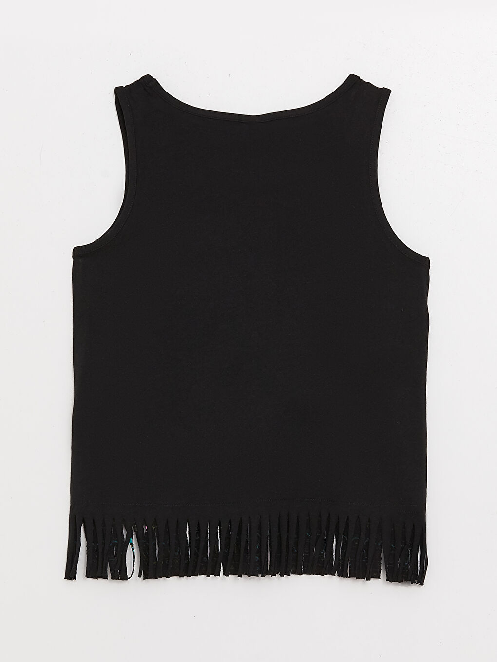 Crew Neck Printed Girls' Tank Top -S3CB98Z4-CVL