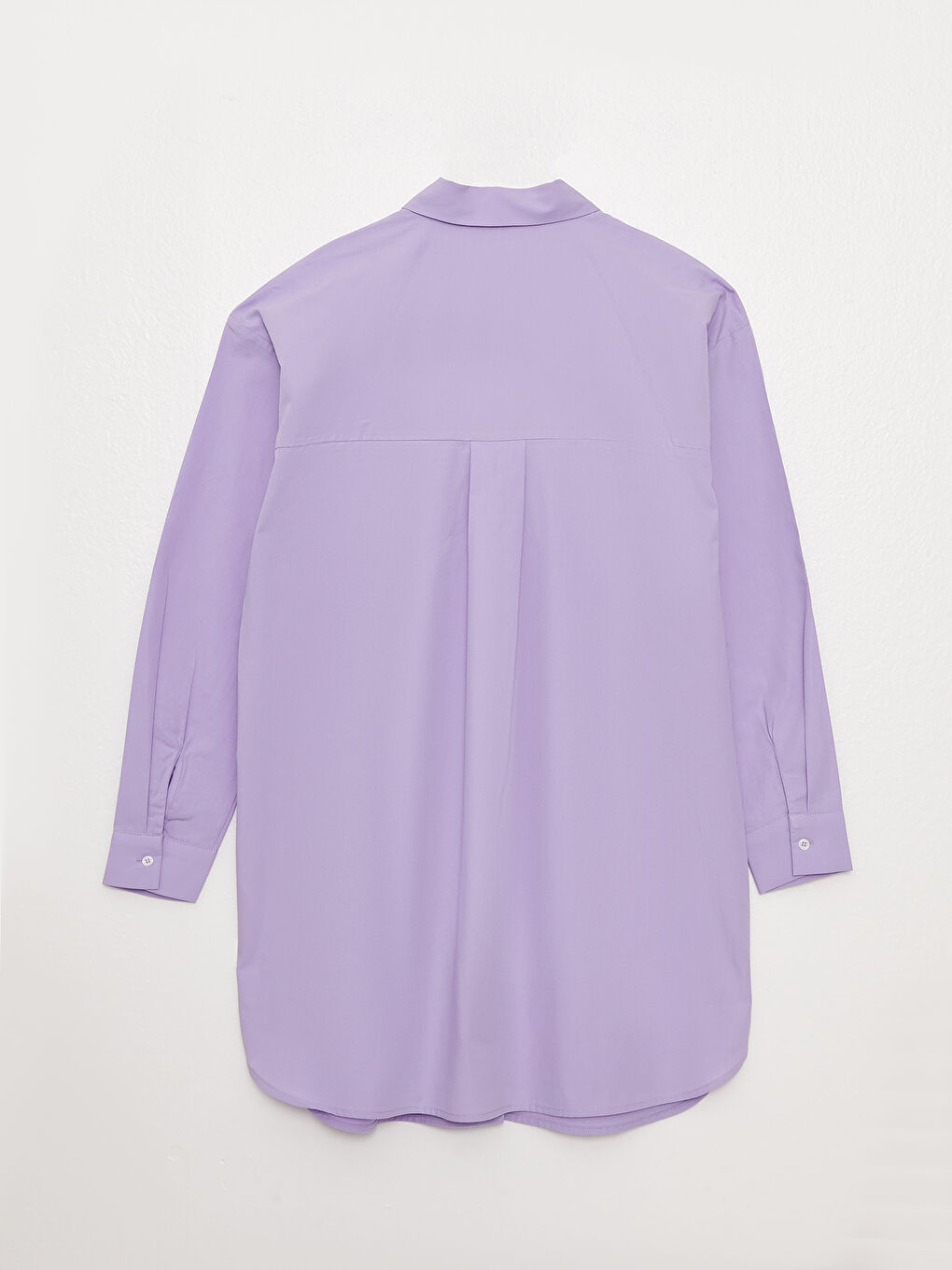 قميص تونيك سادة كم طويل واسع للسيدات-6