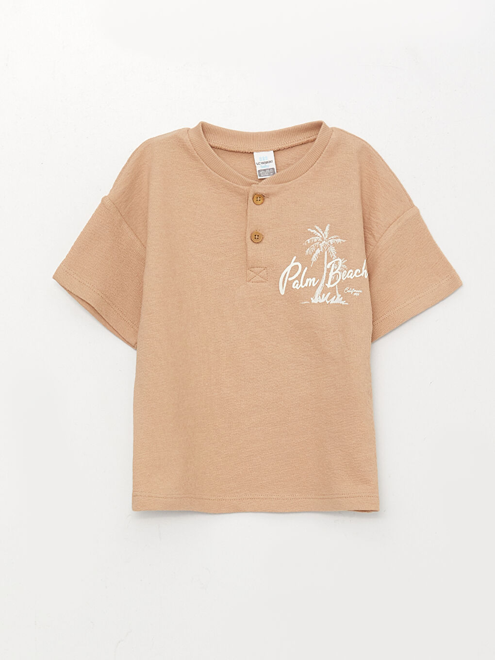 Crew Neck Printed Baby Boys' T-Shirt-3