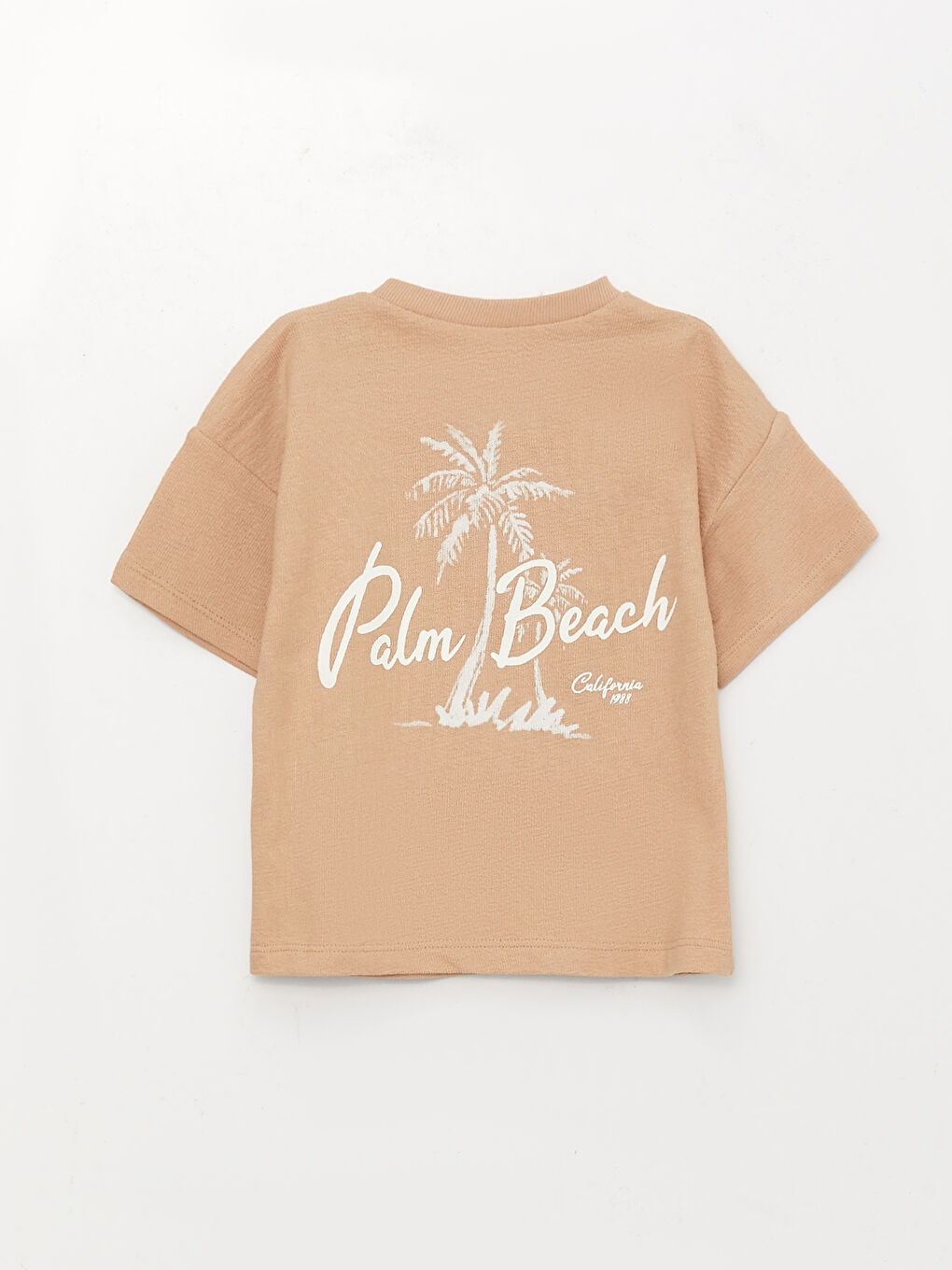 Crew Neck Printed Baby Boys' T-Shirt-4