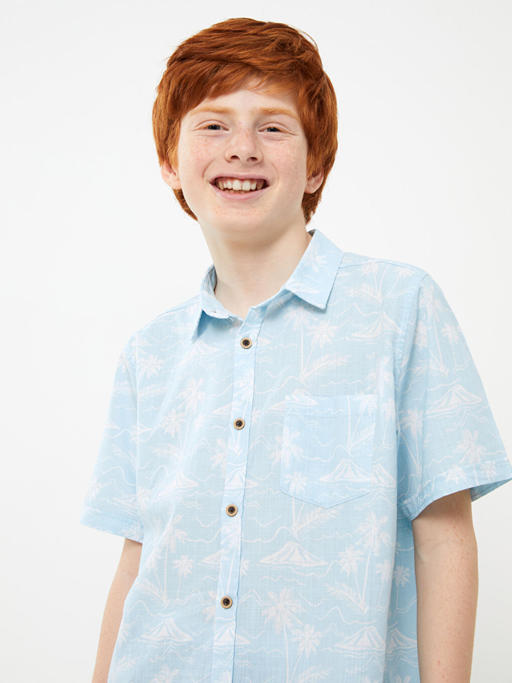 LCW Kids قميص بأكمام قصيرة -S3CC79Z4-LQQ