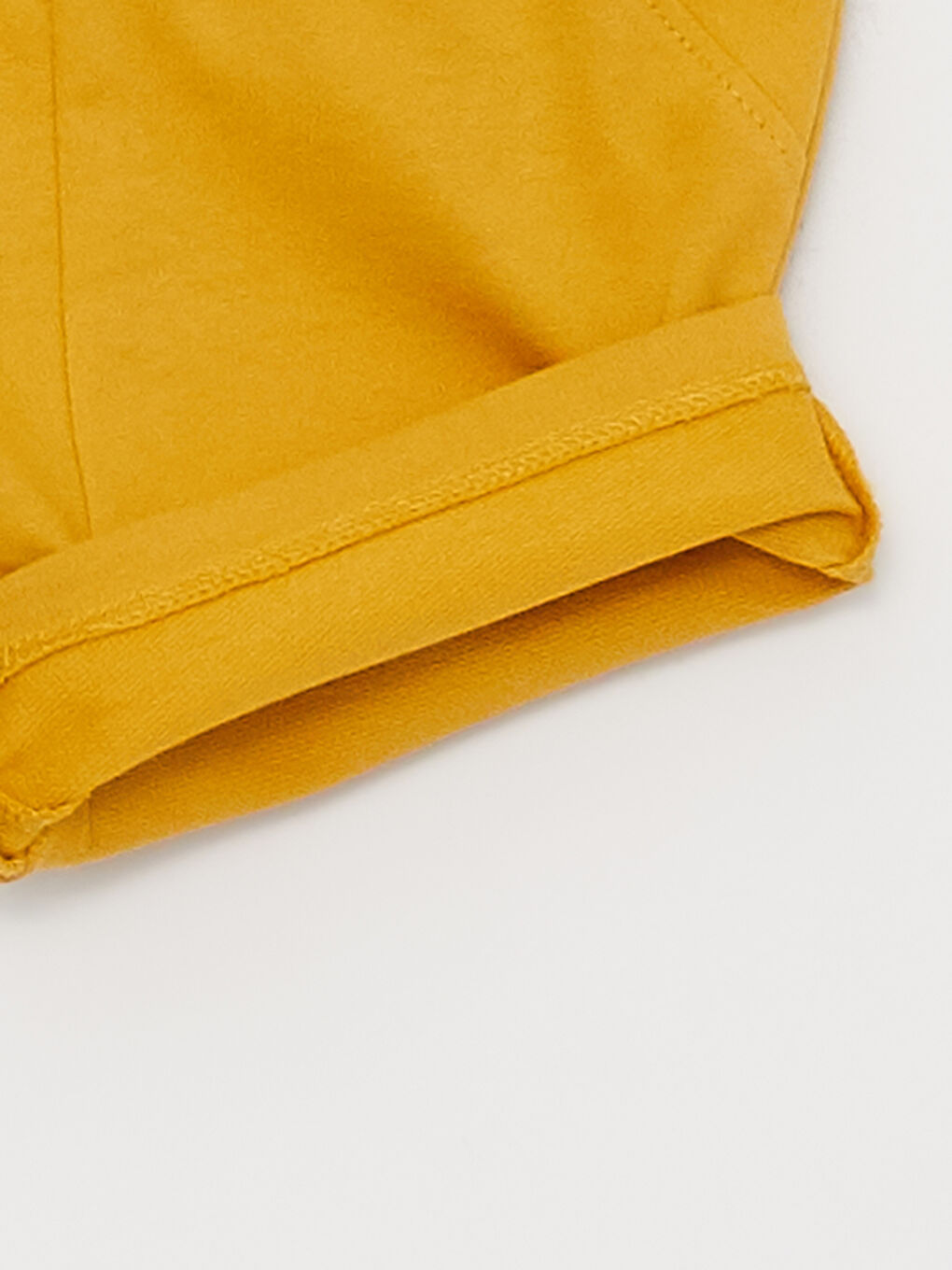 Bej Bisiklet Yaka Baskılı Kısa Kollu Erkek Bebek Tişört ve Şort 2'li Takım-3