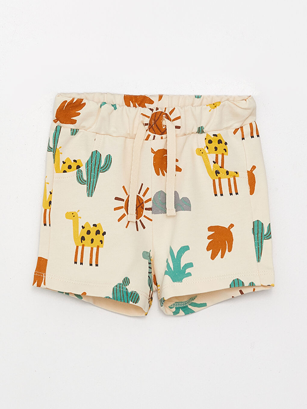 Ensemble 2 Pièces T-shirt à Manches Courtes Imprimé et Short Cycliste Garçon Bébé-2