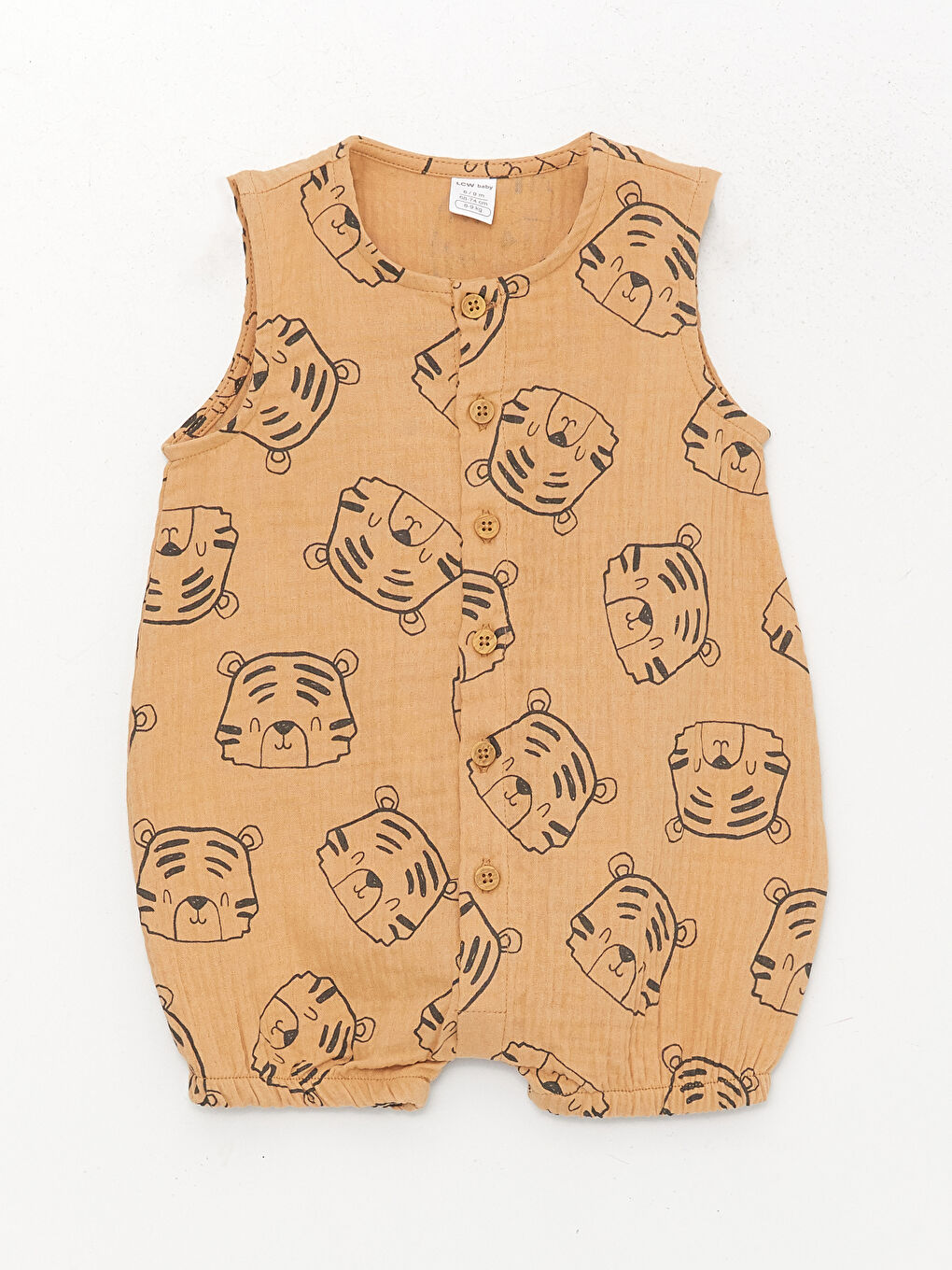 LCW baby Printed Baby Boys' Jumpsuit -S3CD16Z1-GHK