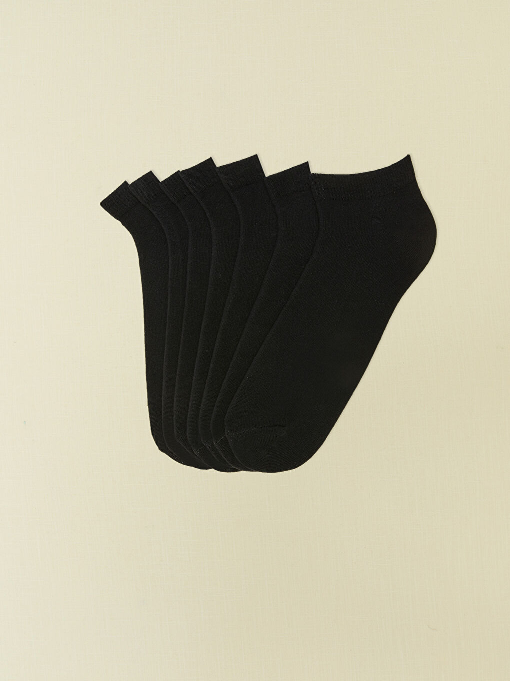 Siyah Erkek Patik Çorap 7'li-2