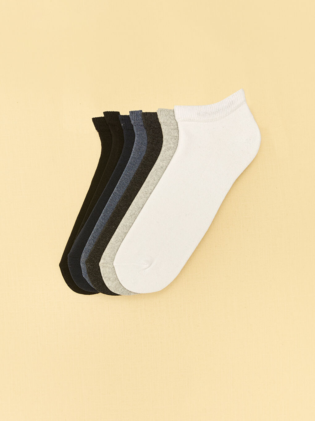 Karışık Erkek Patik Çorap 7'li-1