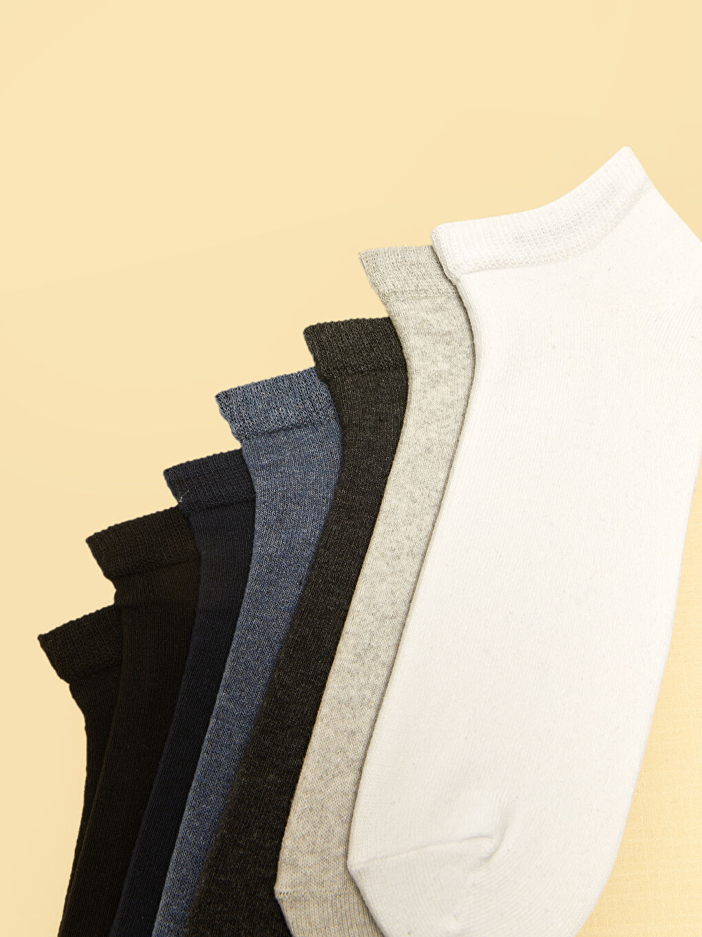 Karışık Erkek Patik Çorap 7'li-2