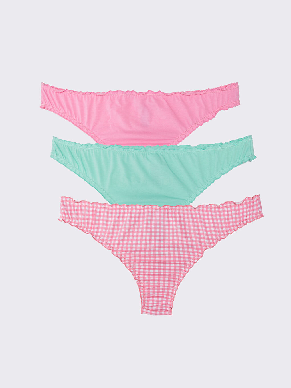 سراويل برازيلية منقوشة - عبوة ٣ قطع-1