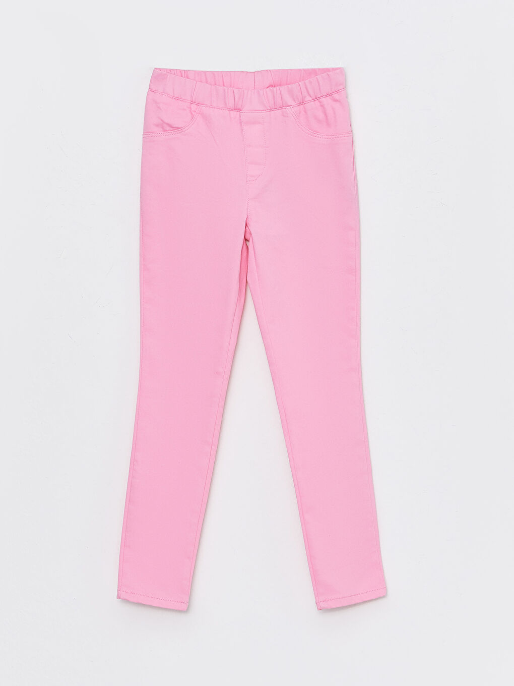 Elastic Waist Super Skinny Fit Girls' Trousers