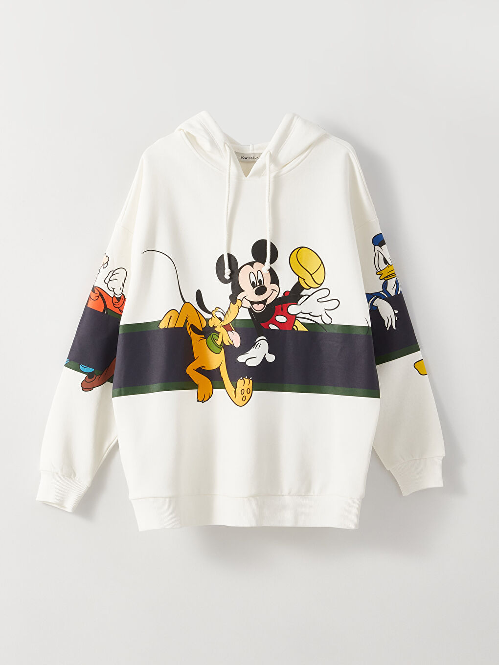 Mickey Mouse Printed Women's Thick Hoodie-6