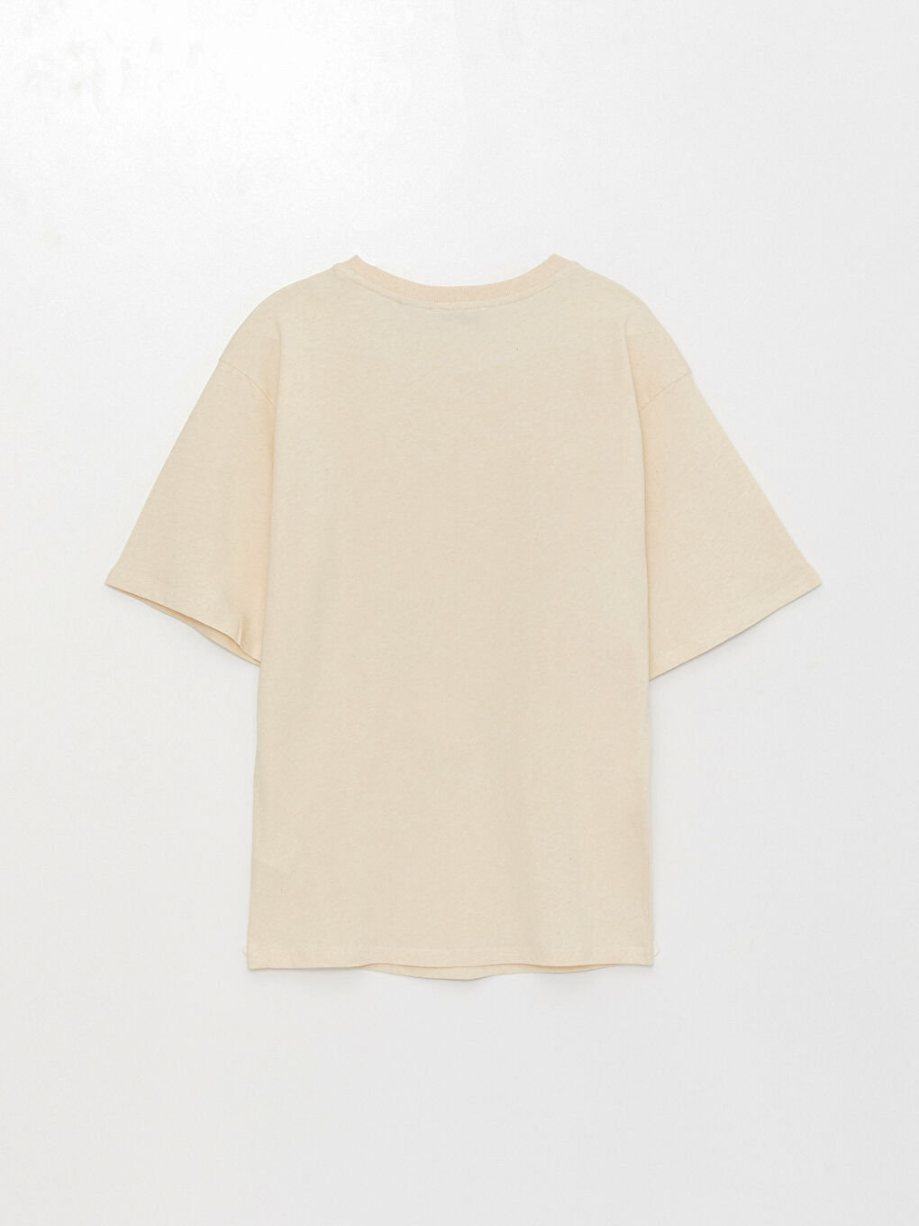 LCW Vision Crew Neck Bambi Printed Short Sleeve Women's T-Shirt -S3CD84Z8-E4S