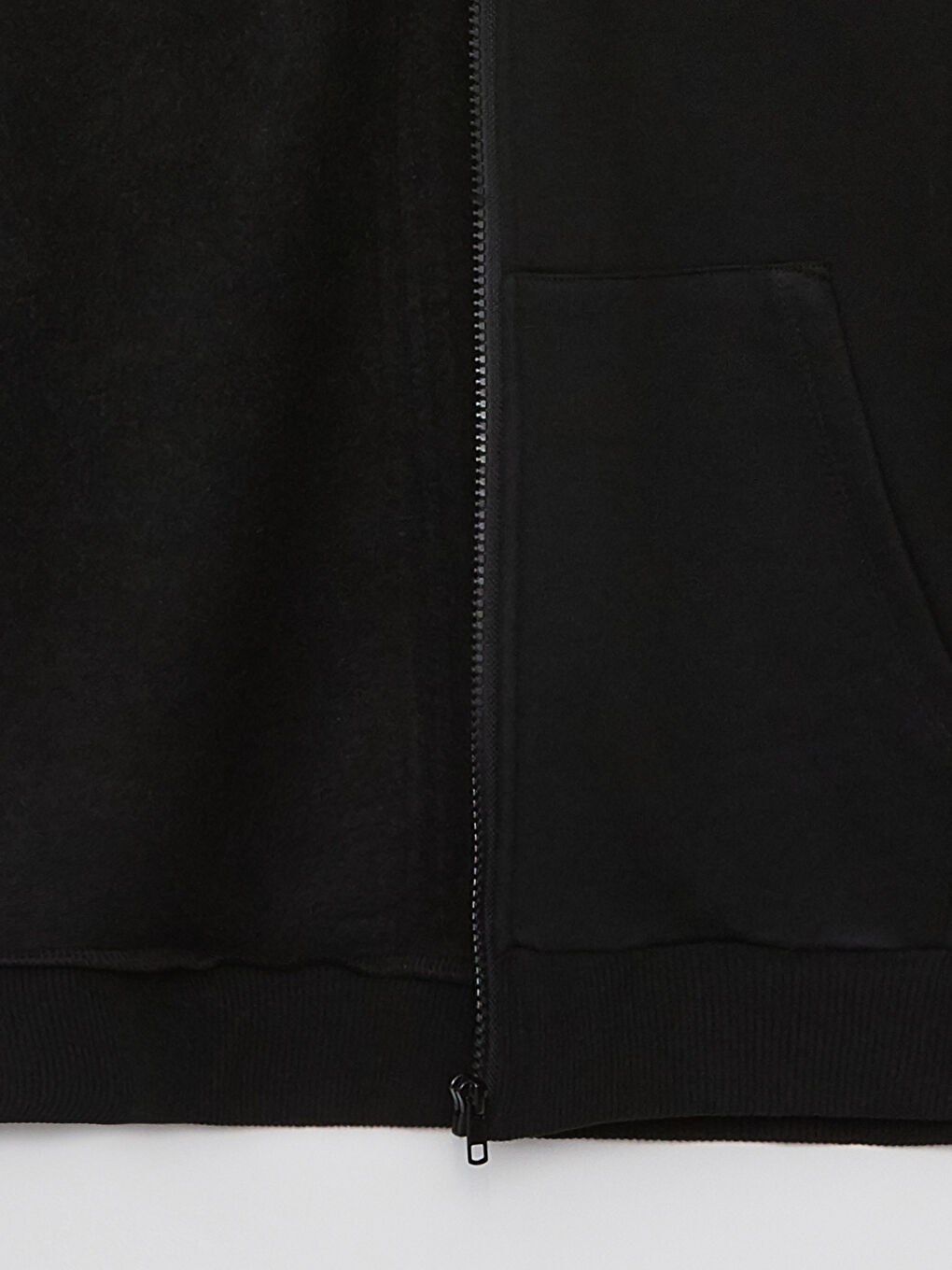 Siyah Kapüşonlu Mickey Mouse Baskılı Uzun Kollu Oversize Kadın Spor Hırka-7