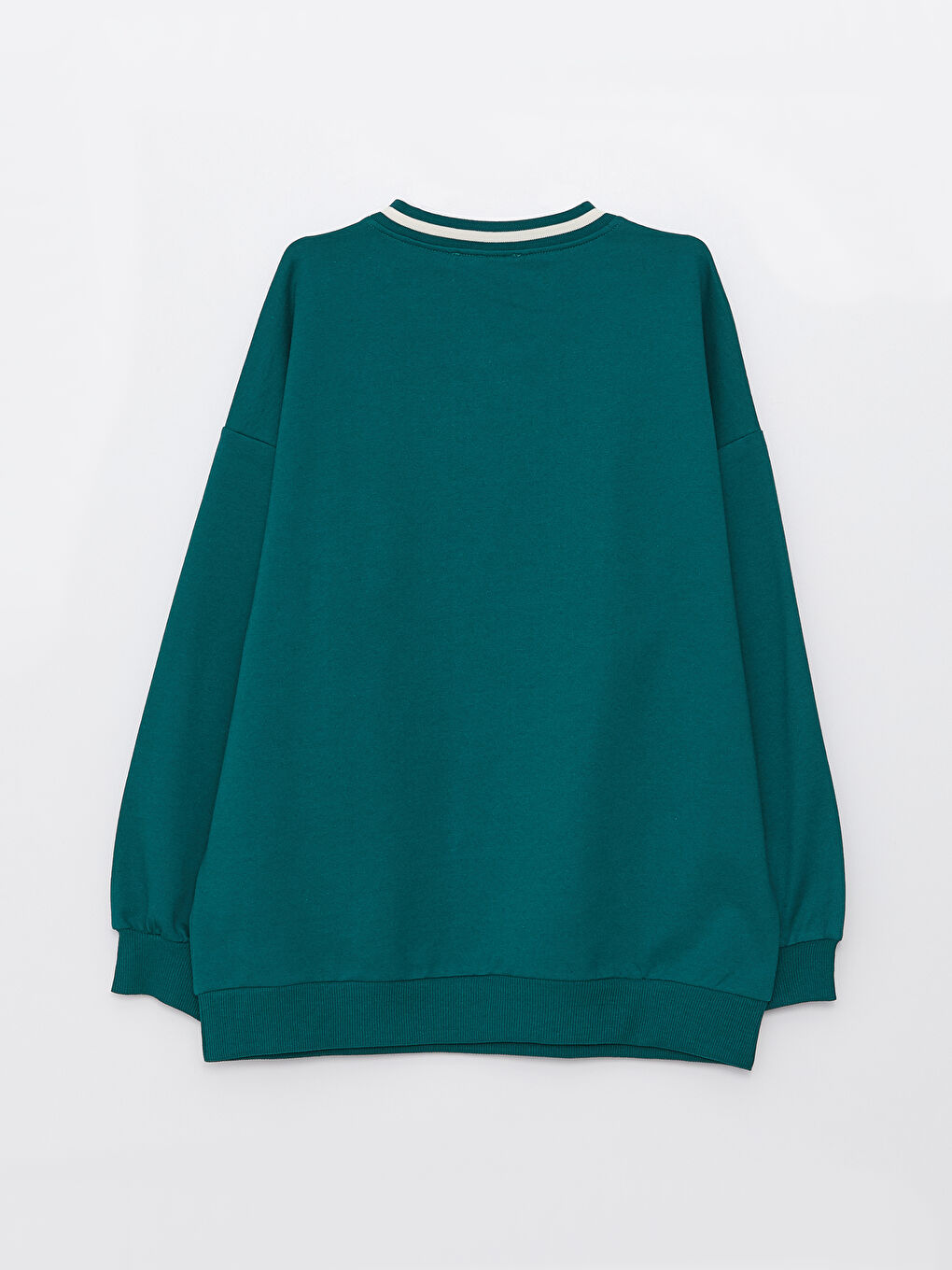 V Neck Printed Long Sleeve Women's Sweatshirt -S3CD90Z8-JRU
