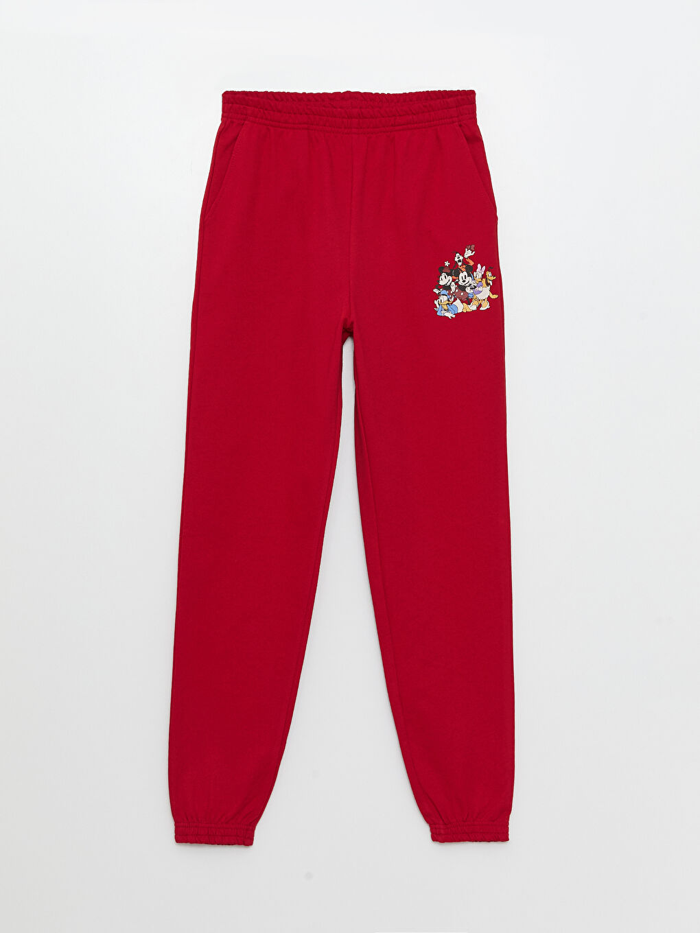 Elastic Waist Mickey Mouse Printed Women's Jogger Sweatpants -S3CD92Z8-HKD