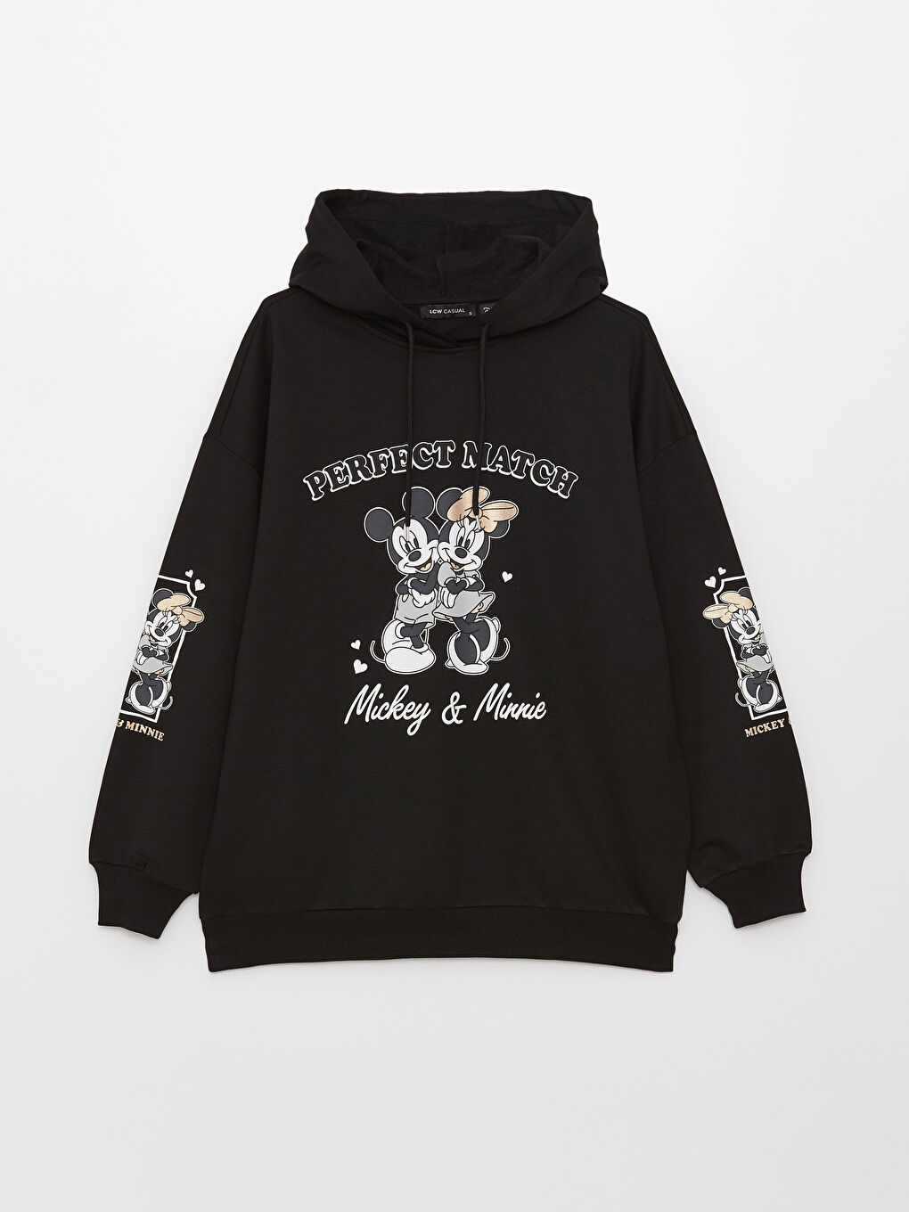 LC Waikiki Mickey Mouse Printed Long-Sleeve Oversized