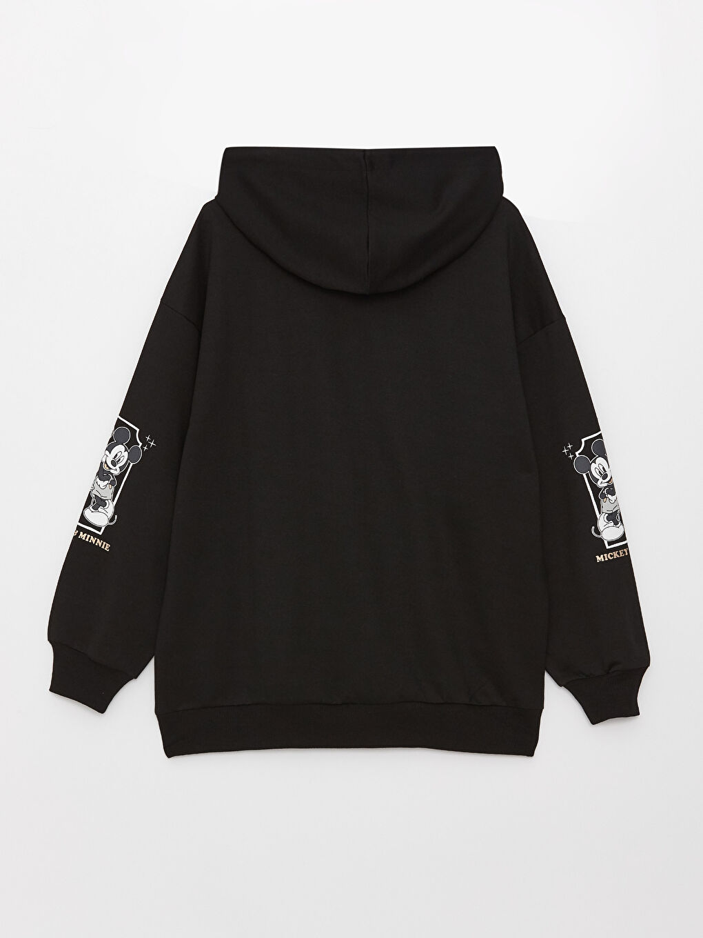 LCW Vision Mickey Mouse Printed Long-Sleeve Oversized Women's Hoodie -S3CD97Z8-CVL