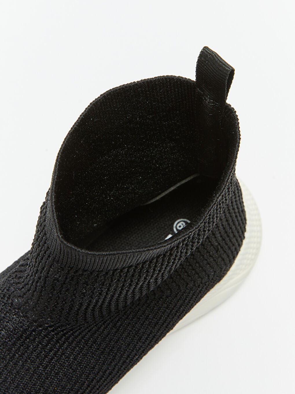 Siyah Bilekli Çorap Model Kadın Spor Ayakkabı-5