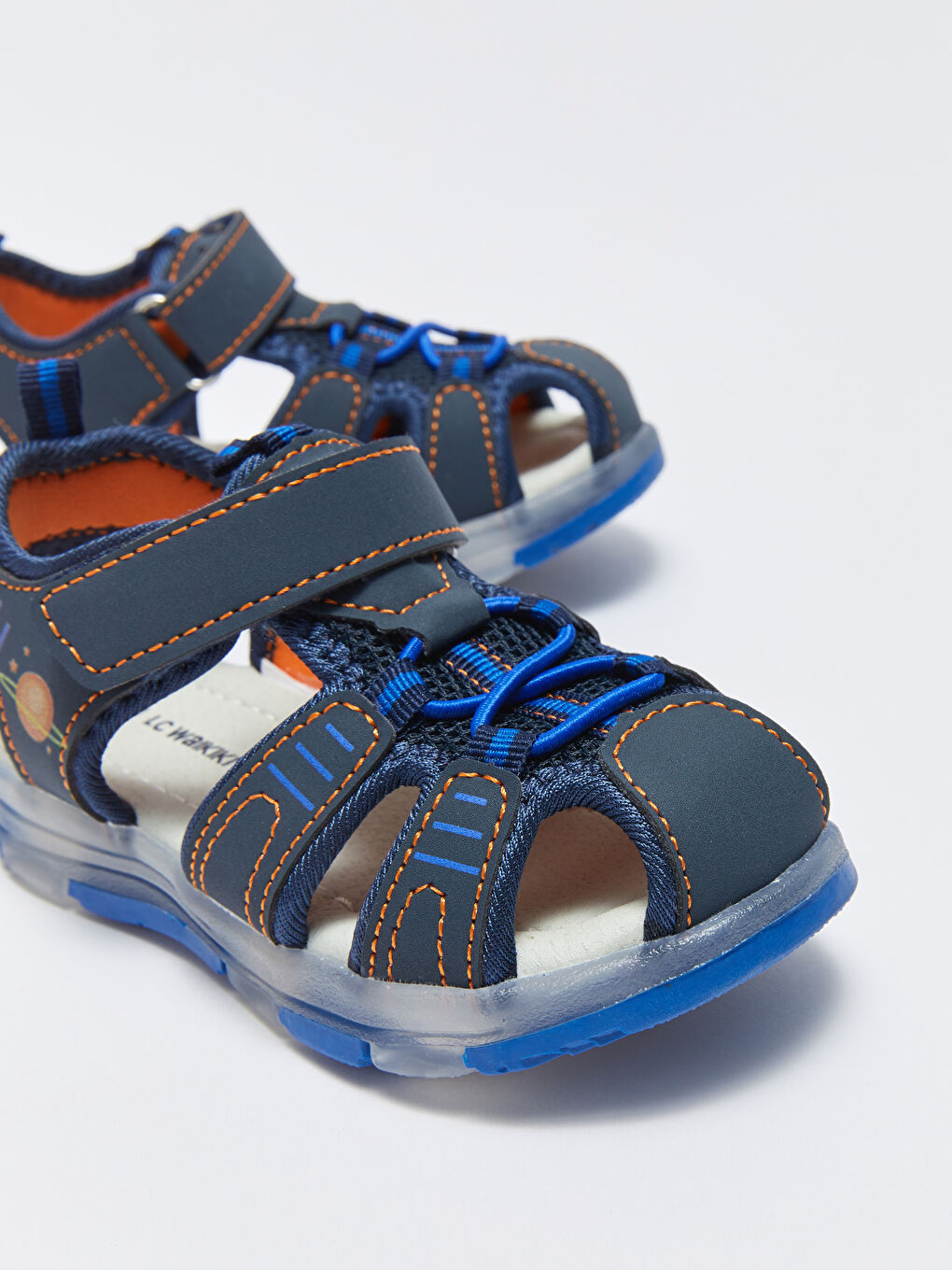 LCW STEPS Baby Boy Sandals with Velcro -S3CE11Z1-SWN