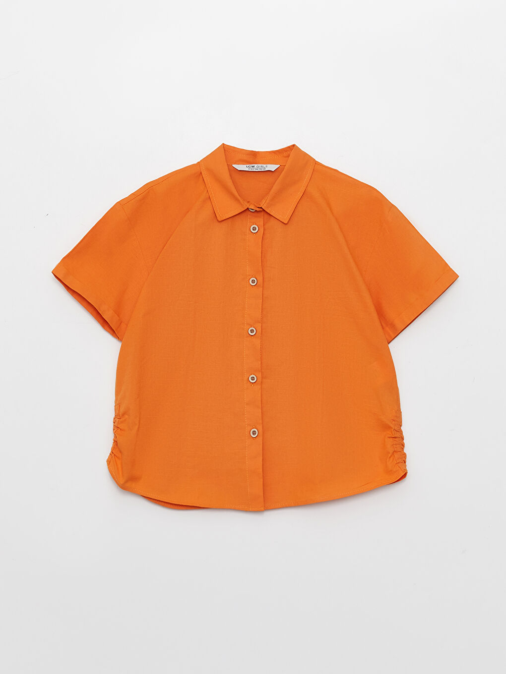 Chemise Basique à Manches Courtes pour Filles