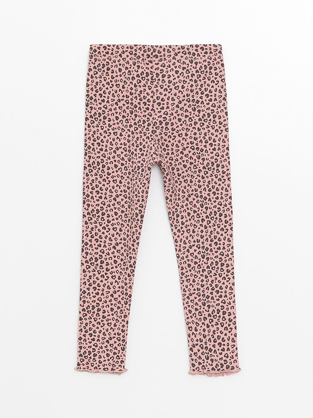 Elasticated Waist Printed Baby Girls' Leggings-1