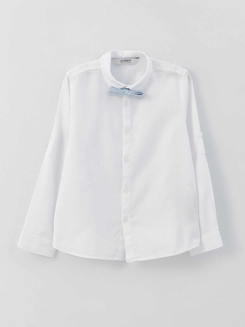 Mavi Basic Erkek Çocuk Gömlek Pantolon ve Papyon-1