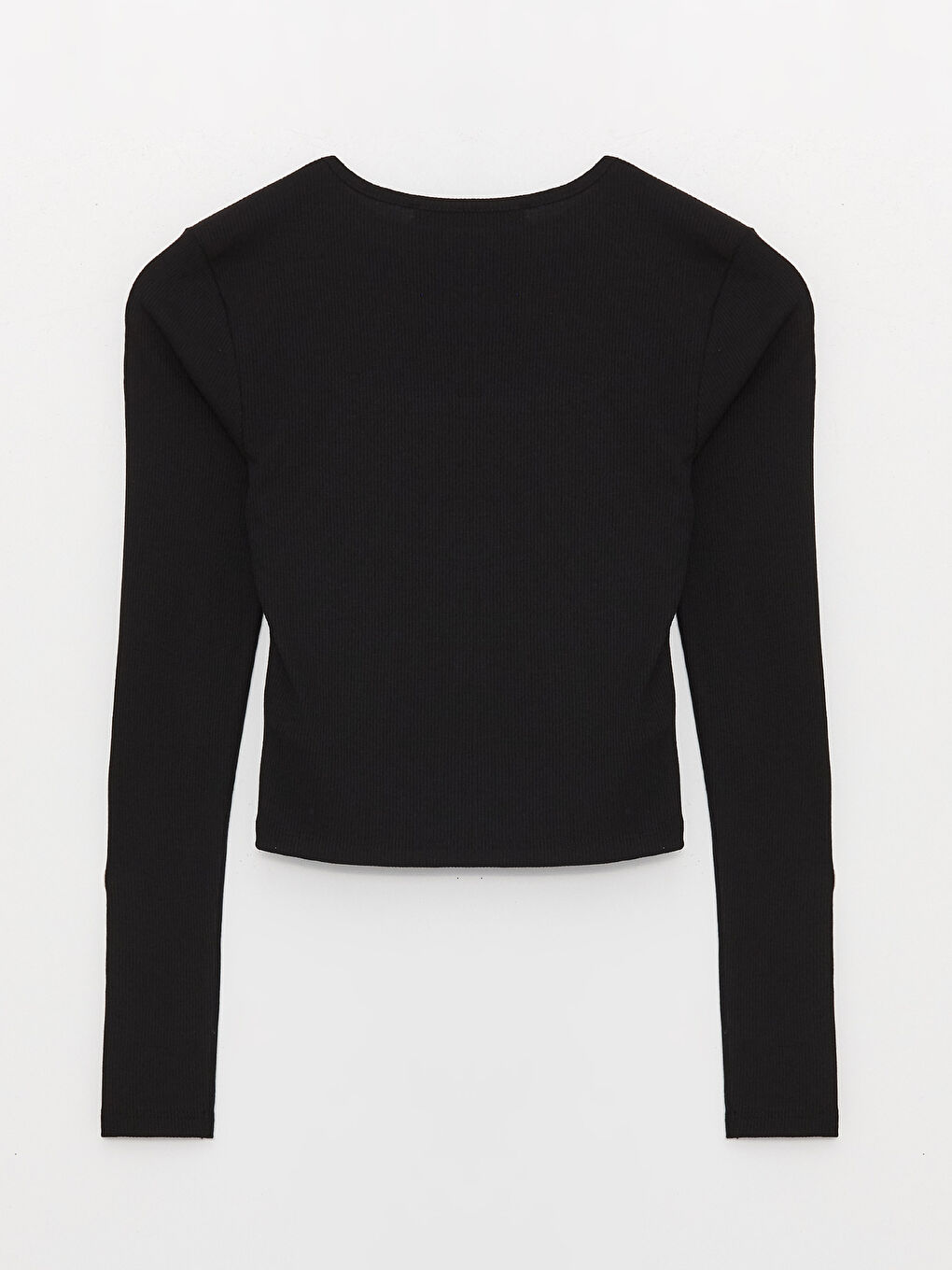 LC Waikiki Crew Neck Plain Long Sleeve Women's T-Shirt -S3CF25Z8-CVL