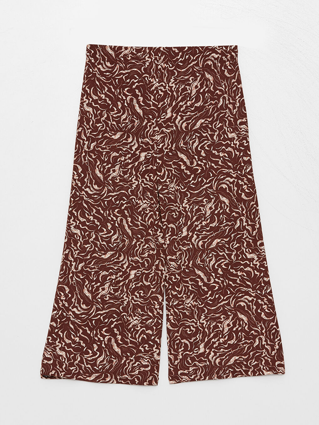 LCW Grace Patterned Women's Capri with Elastic Waist -S3CF28Z8-LQY