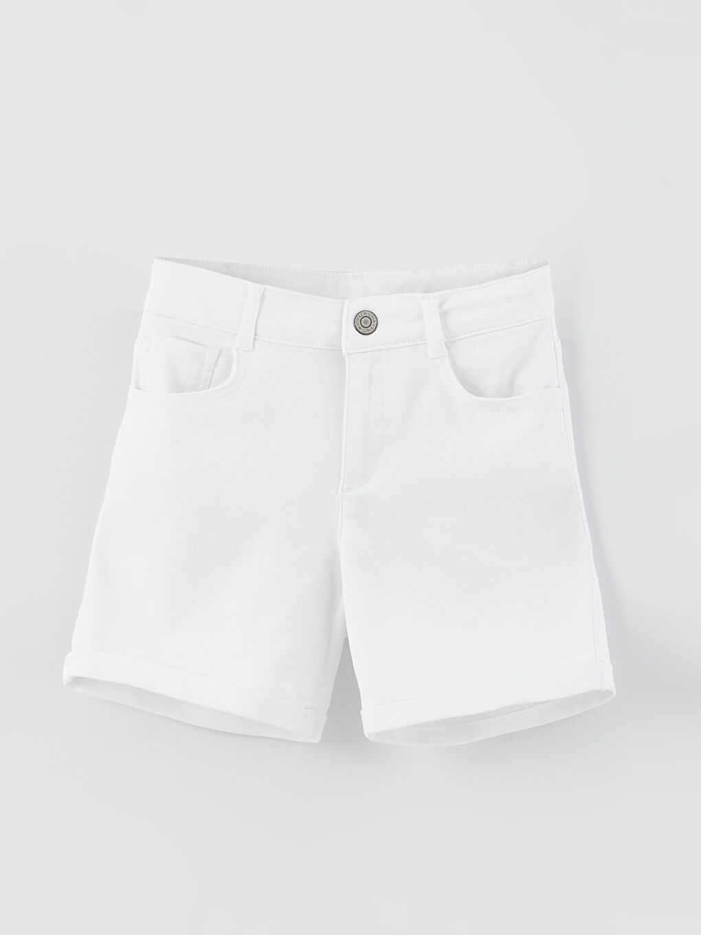 Basic Gabardine Girls Shorts -S3CF31Z4-Q6K