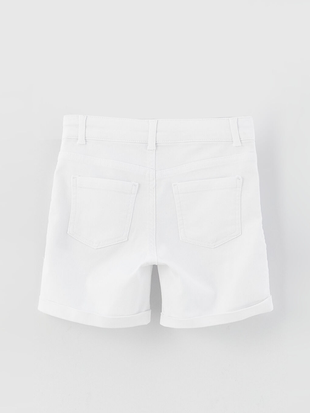 Basic Gabardine Girls Shorts -S3CF31Z4-Q6K