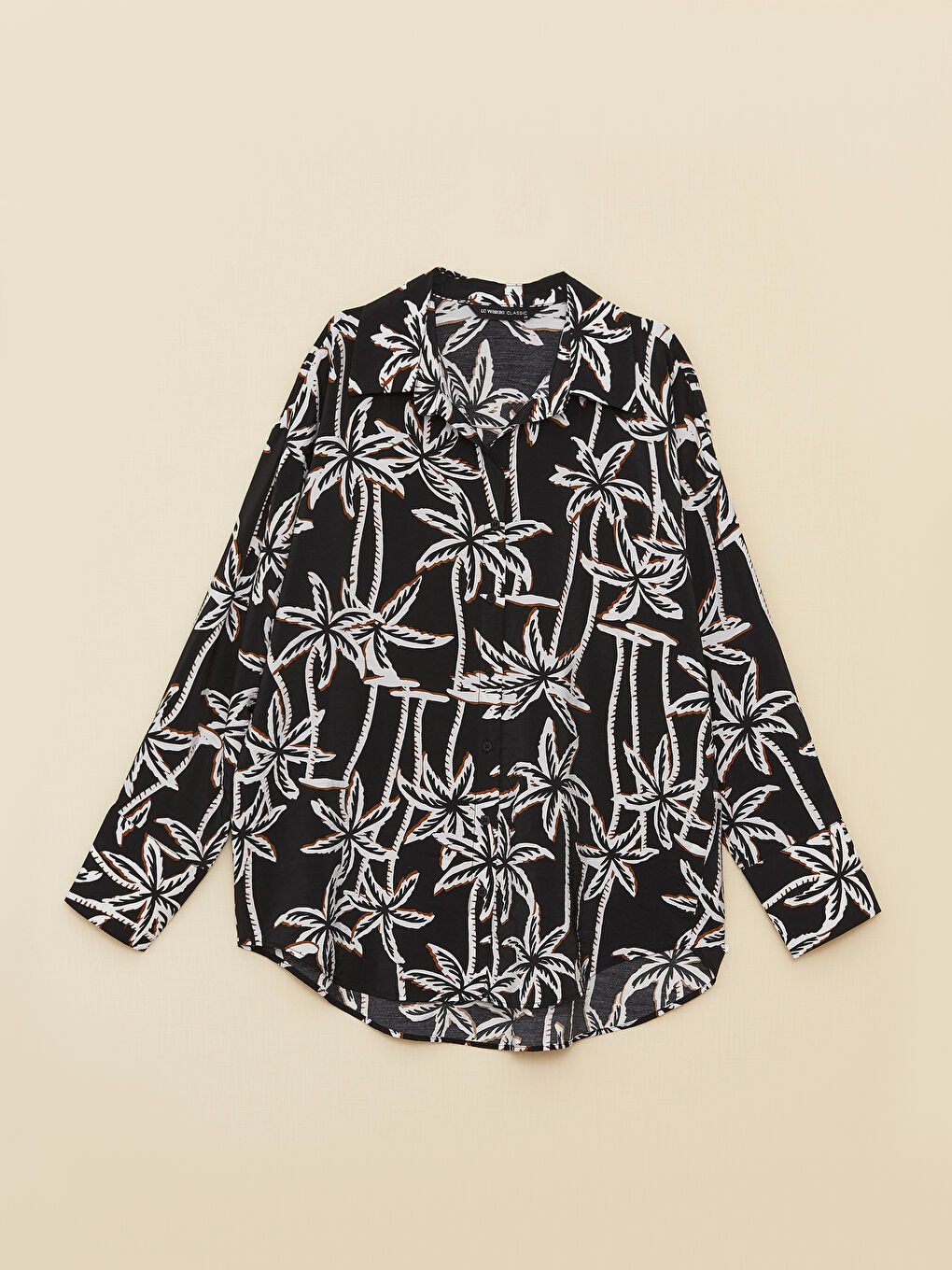 LCWAIKIKI Classic Women's Patterned Long Sleeve Shirt -S3CF45Z8-LQJ