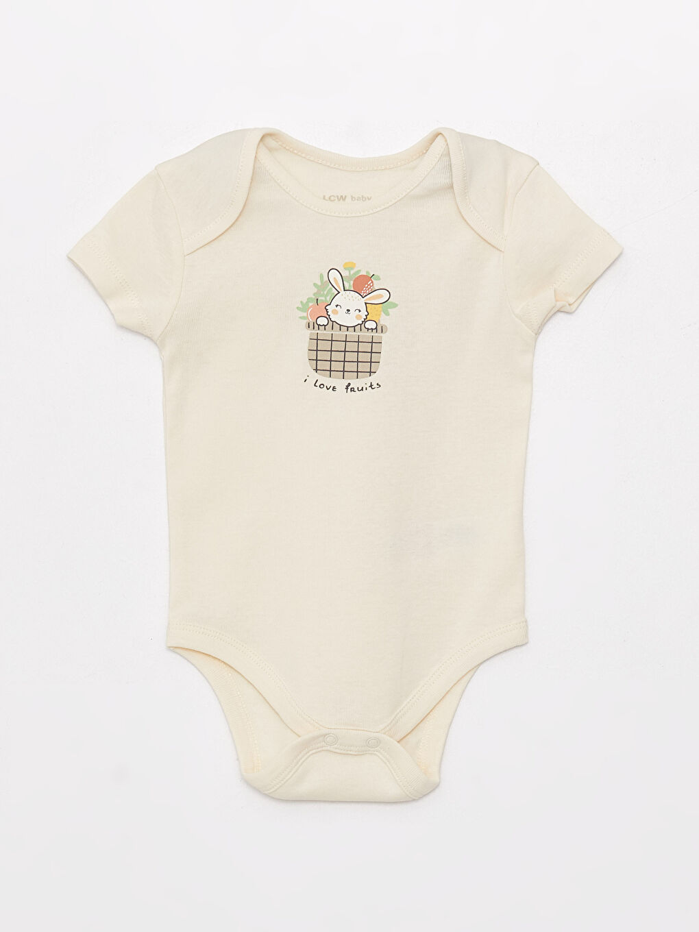 Bicycle Collar Printed Baby Girl 5-Piece Set-2