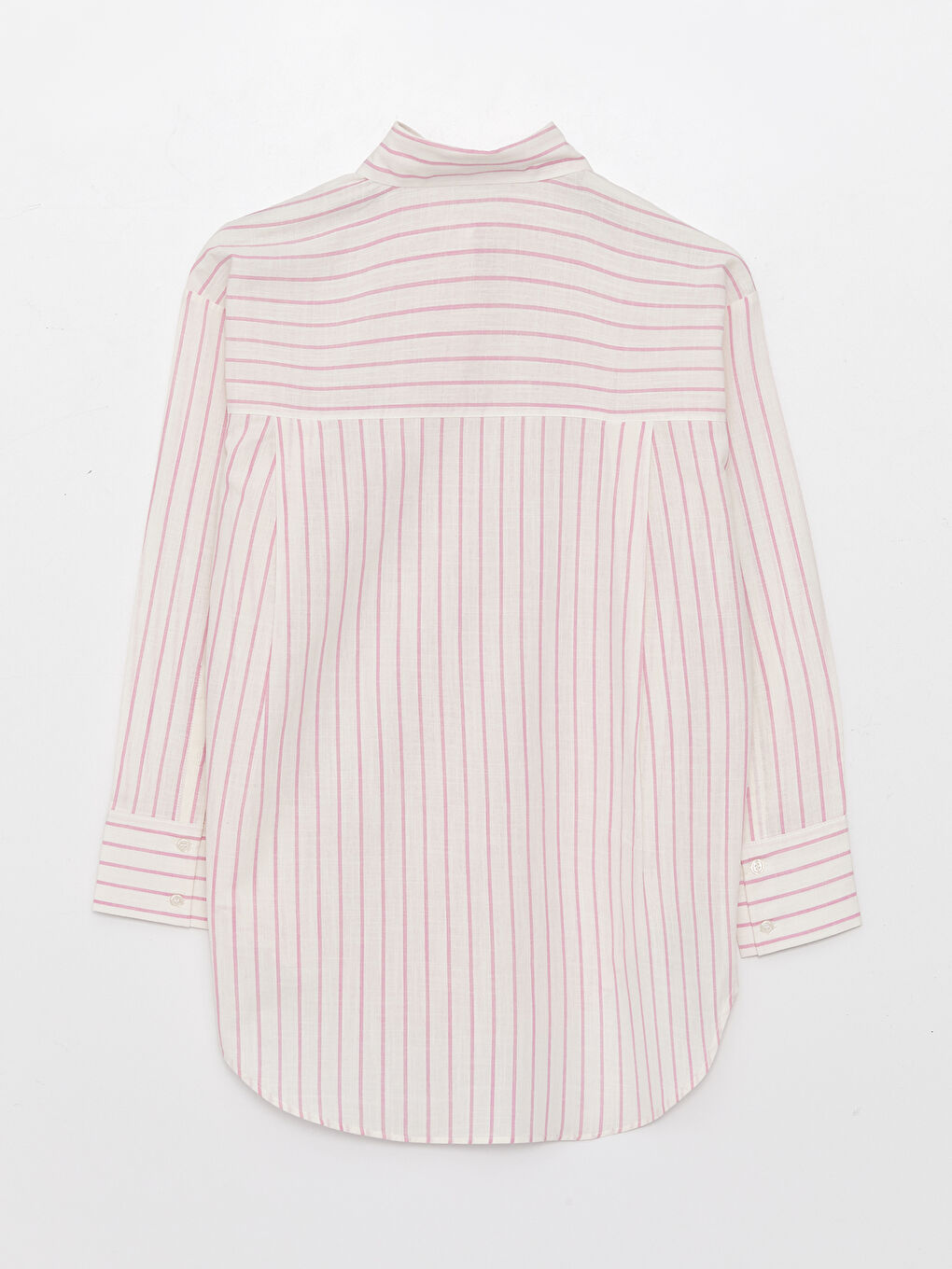 LC Waikiki Striped Oversize Women's Shirt Tunic -S3CF93Z8-LHK