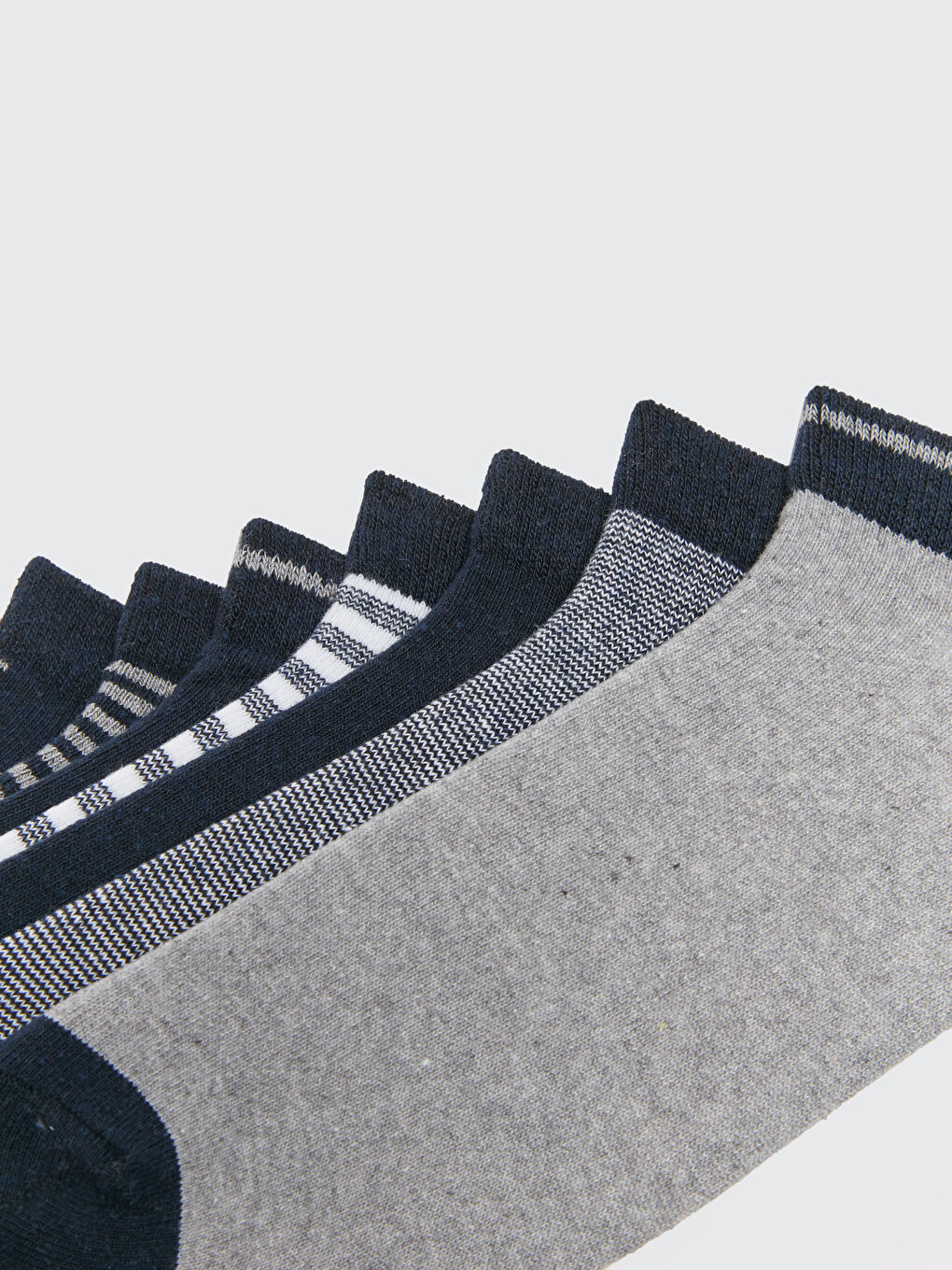 Patterned Men's Trainer Socks 7 Pack-2