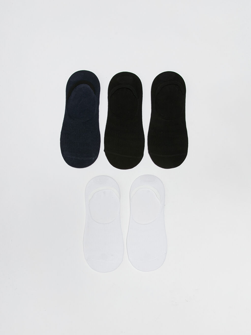 LCW ACCESSORIES Men's Bamboo Invisible Socks 5 Pack -S3CG22Z8-K00