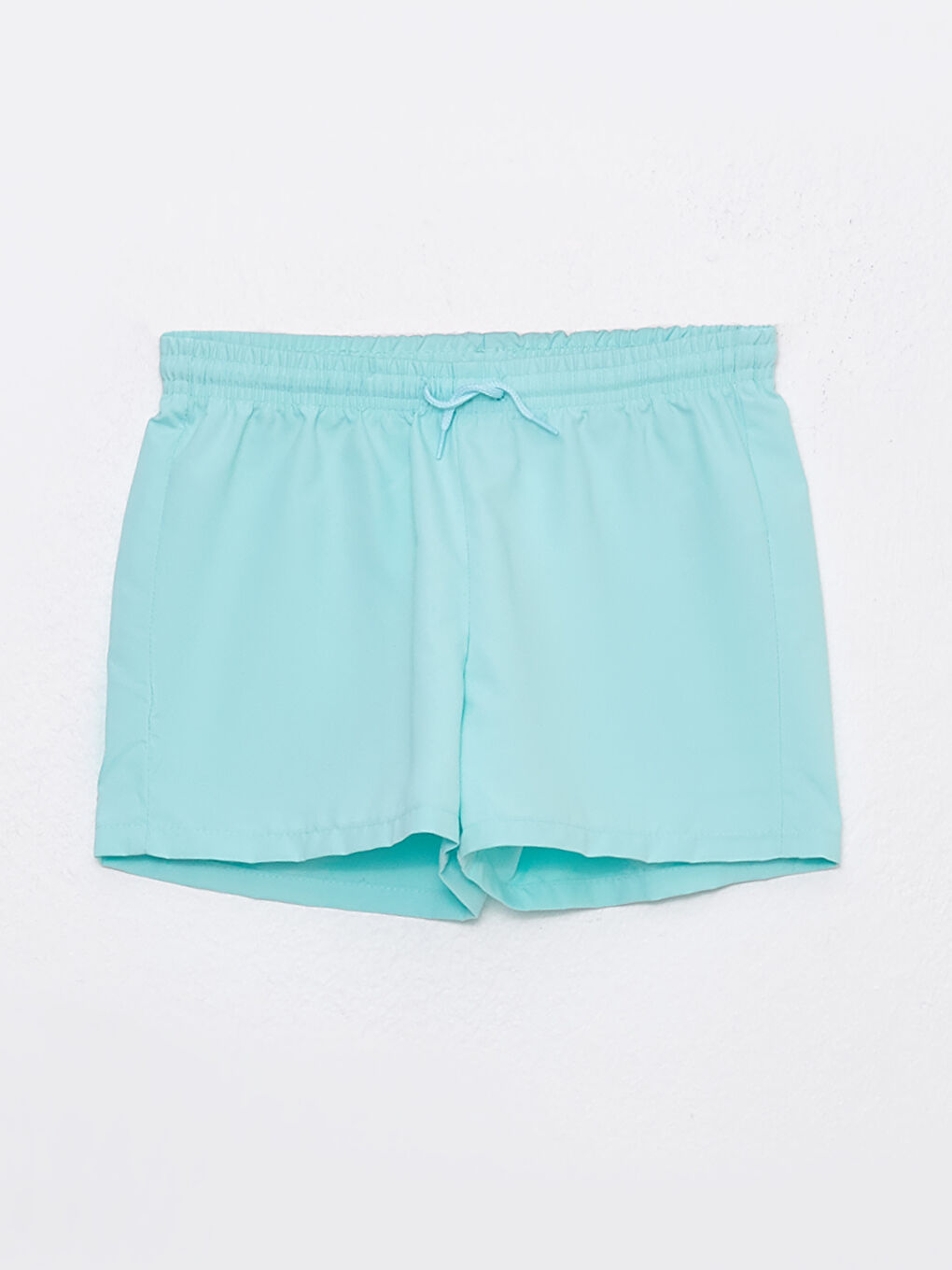Basic Elastic Waist Girl's Beach Shorts -S3CG43Z4-CUS