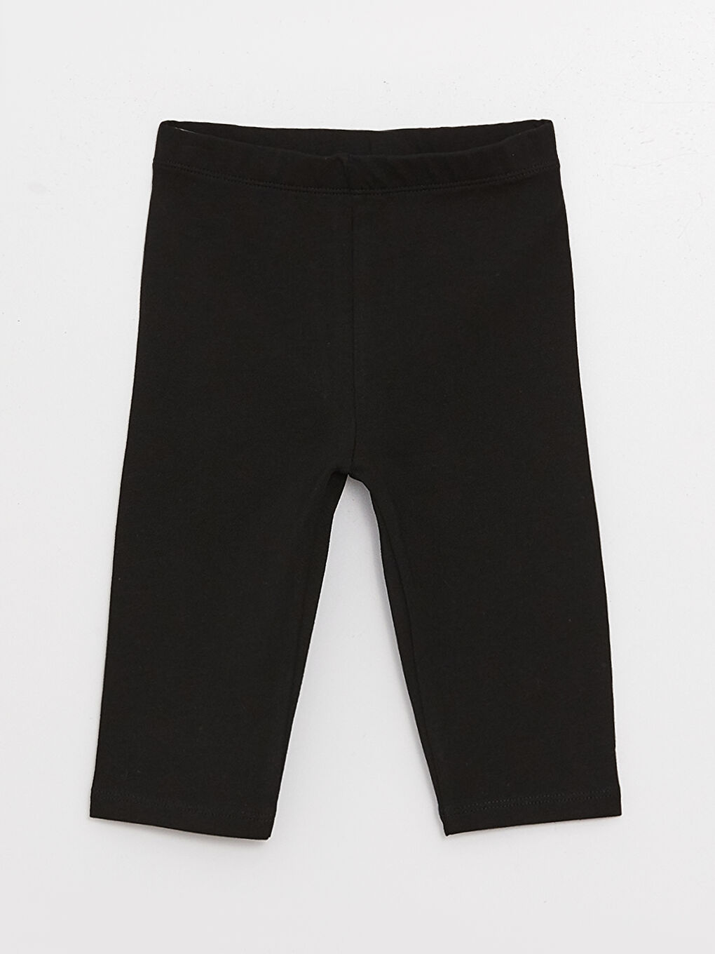 Siyah Beli Lastikli Kız Bebek Tayt