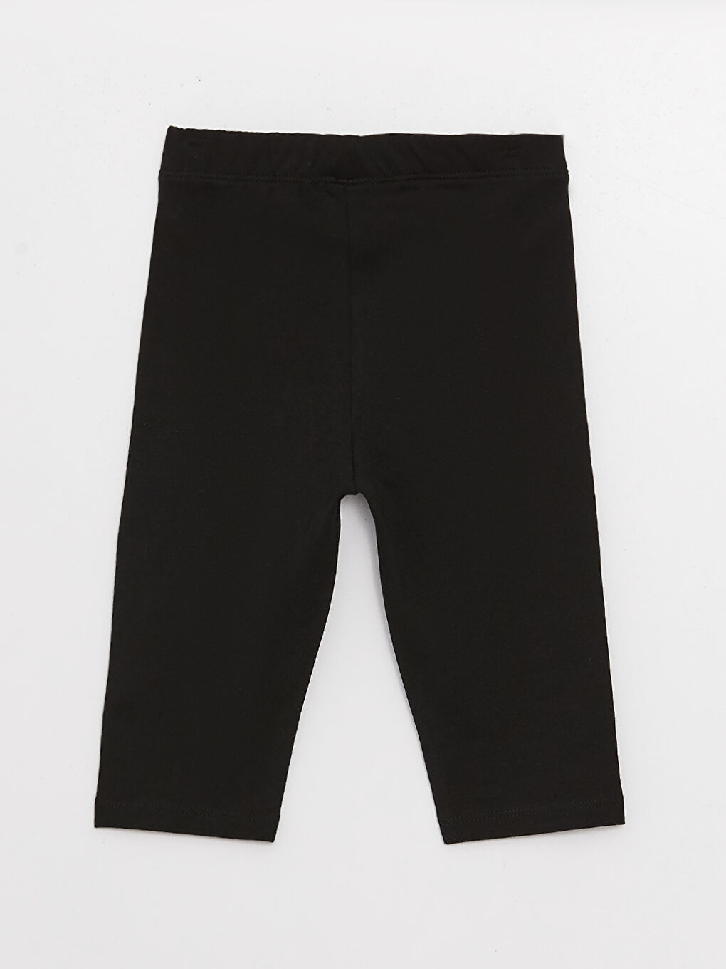 Siyah Beli Lastikli Kız Bebek Tayt-1