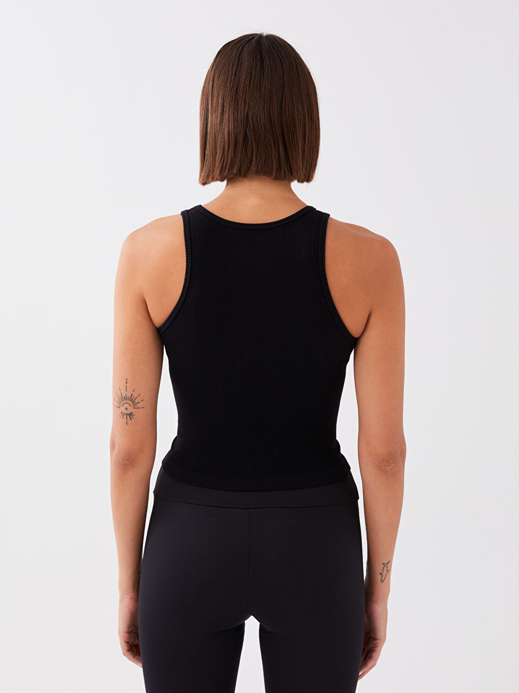 XSIDE ACTIVE Women's Crew Neck Plain Seamless Sports Singlet -S3CG75Z8-CVL