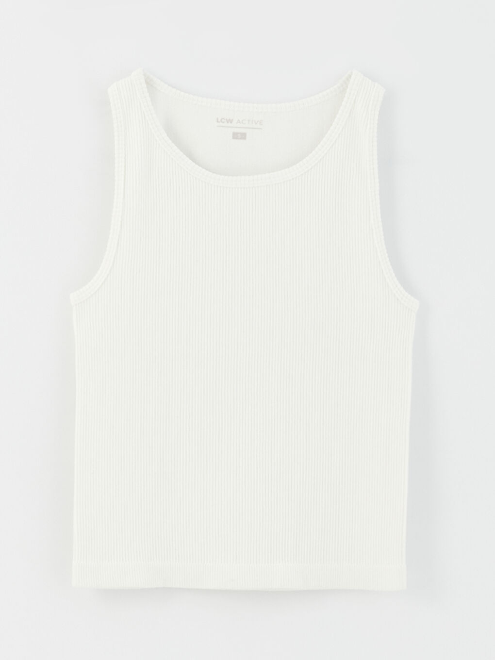 Women's Crew Neck Plain Seamless Sports Singlet-5