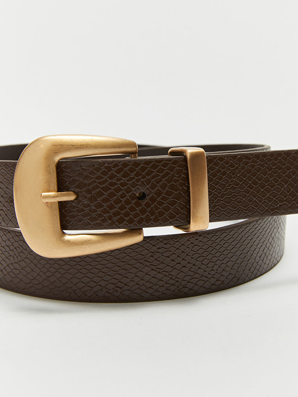LCW ACCESSORIES Gürtel für Damen im Lederlook mit Muster -S3CG78Z8-SWU