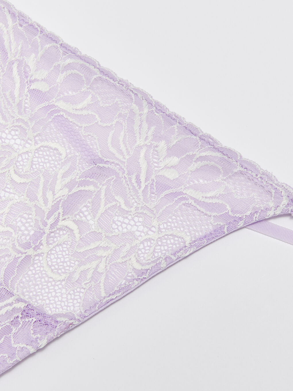 Lila Dantelli Tanga Külot-2